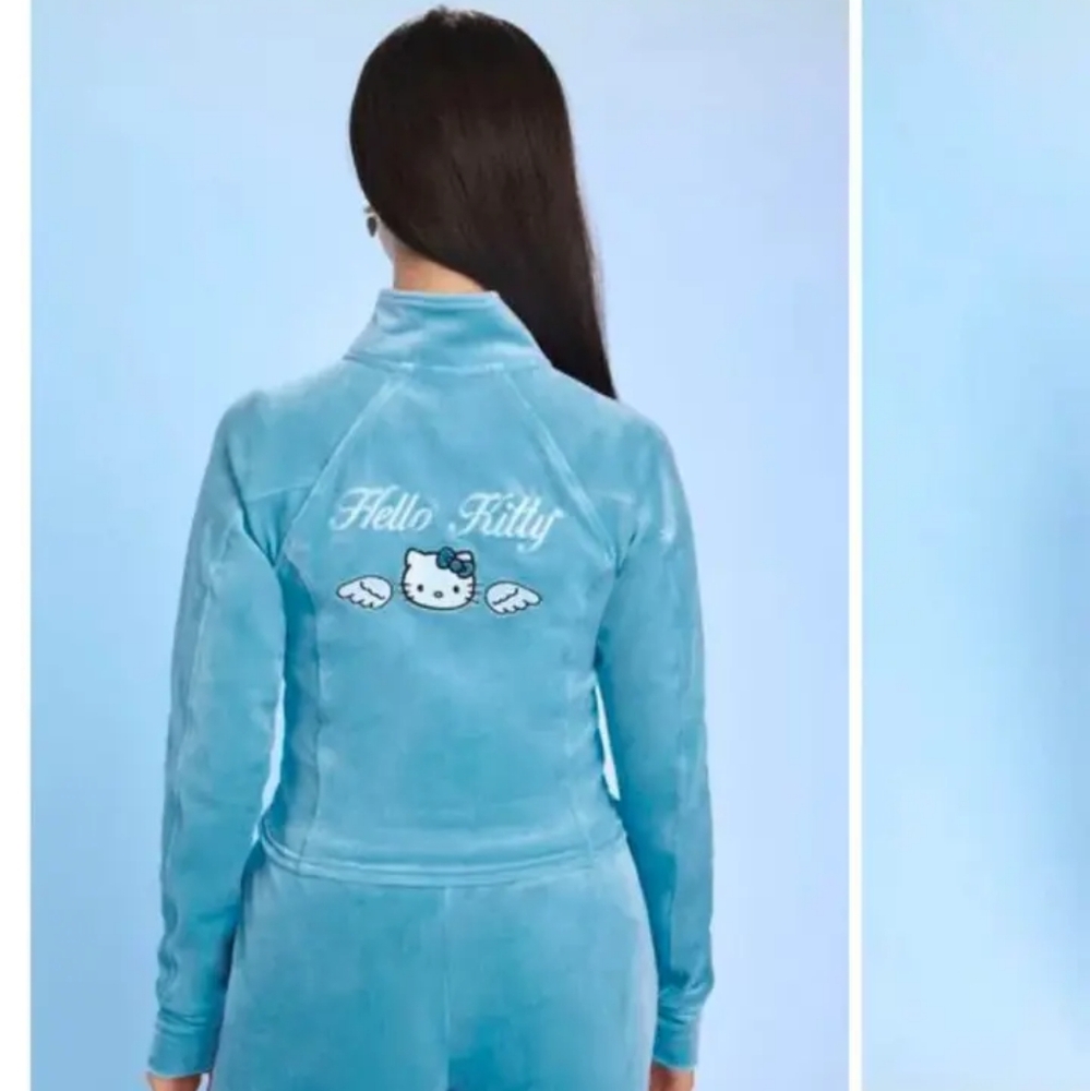 Hello kitty velour jacket
